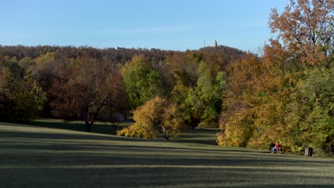 "erzsébet-kilátó" viewpoint from normafa budapest, hungary