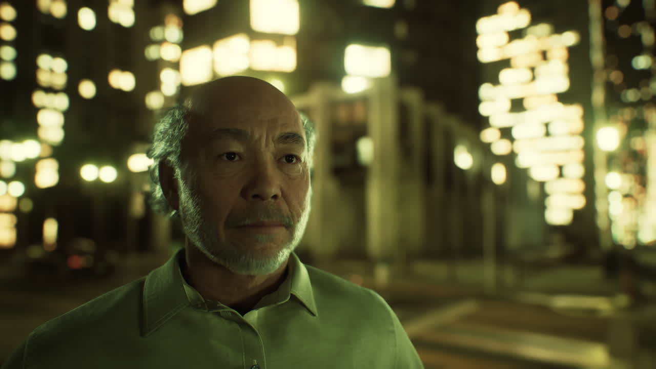 ⁇ 은 아시아 남자 의 초상화