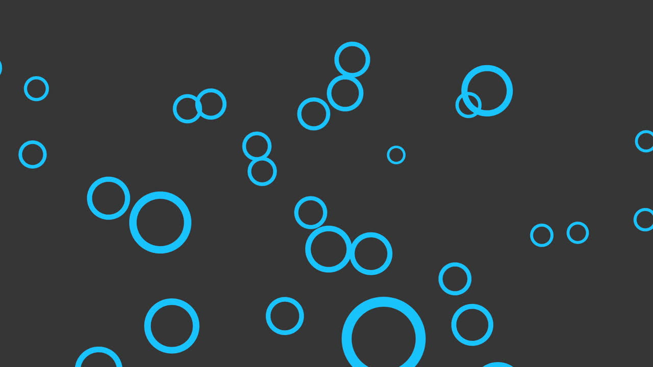 movimiento y mosca geométrico neón azul pequeños círculos fondo abstracto