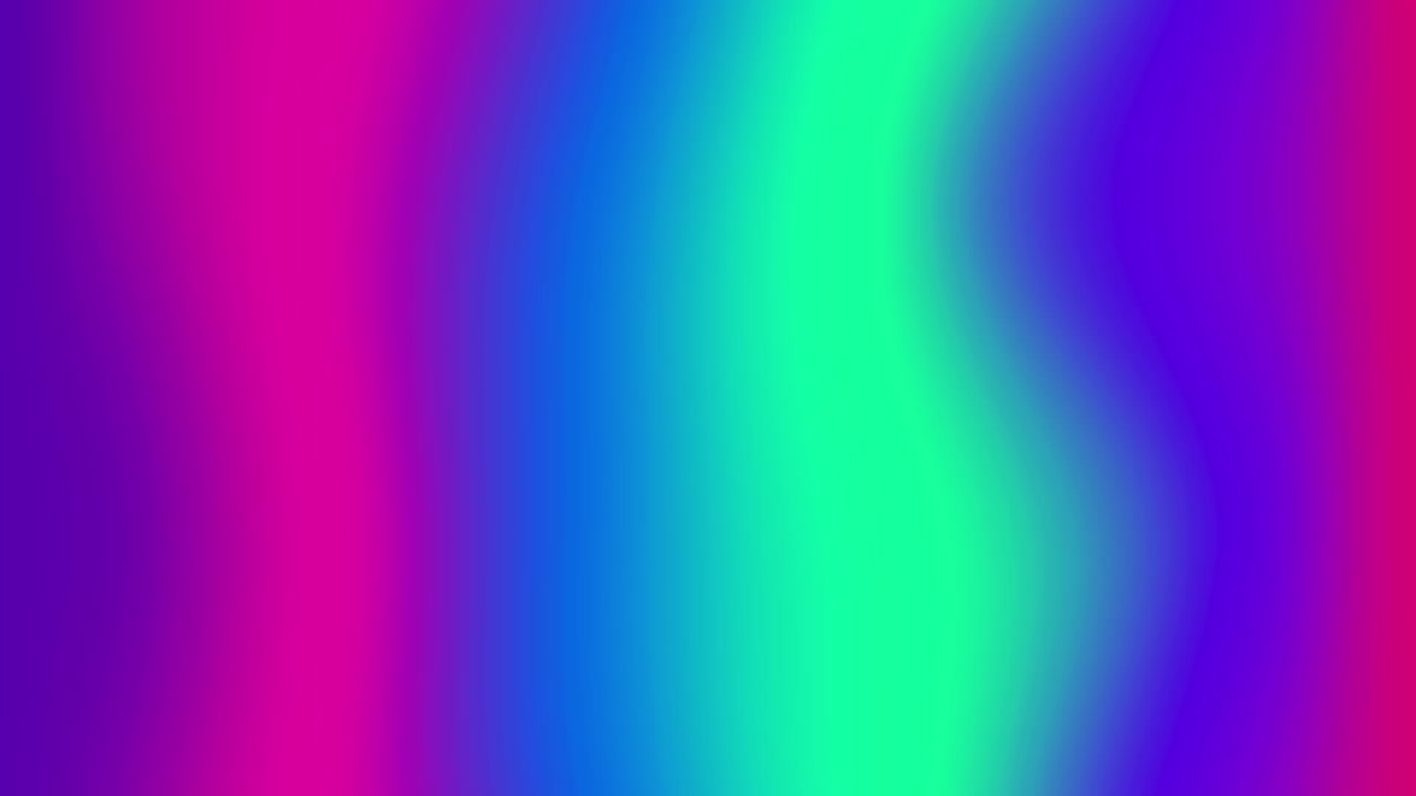 animación de vibrantes formas abstractas púrpuras, azules y rosas en movimiento