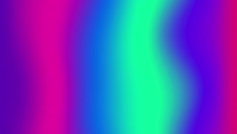Animation of vibrant purple, blue and pink moving abstract shapes