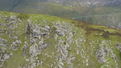 Aerial-reveal-of-Keem-Beach-on-Achill-Island