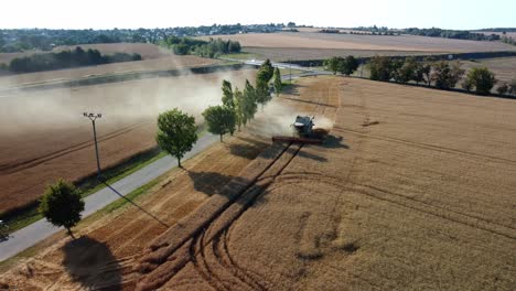 Czech-Republic-sunrise-4K-drone-work-in-the-field