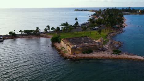 san juan de la cruz is a small fort across from los morillo in puerto rico