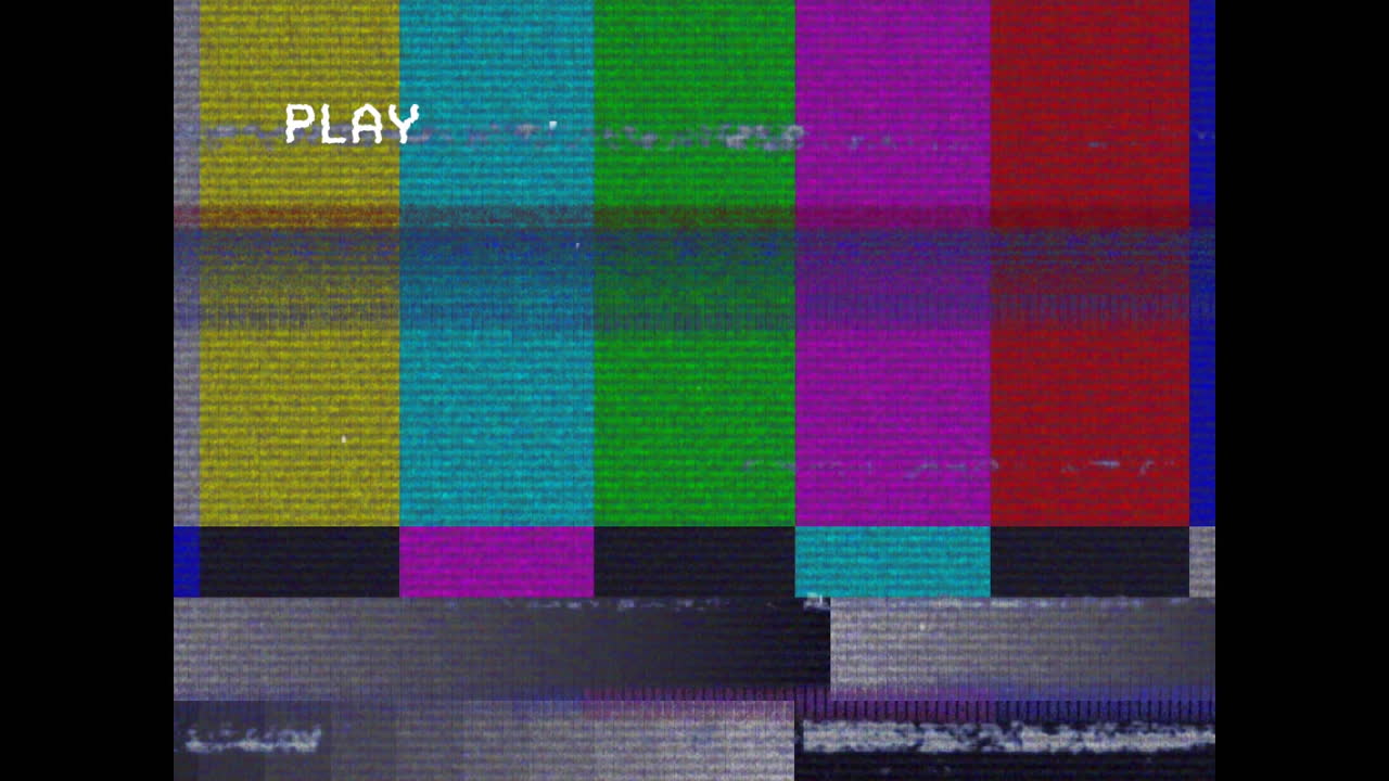 Animation of interference over colourful lines