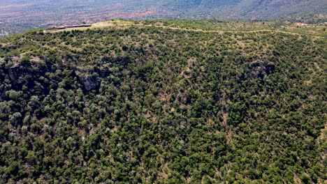 Afrika-Blick-Von-Der-Drohne