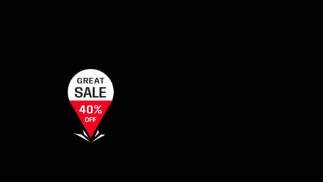 40% off great sale promotion