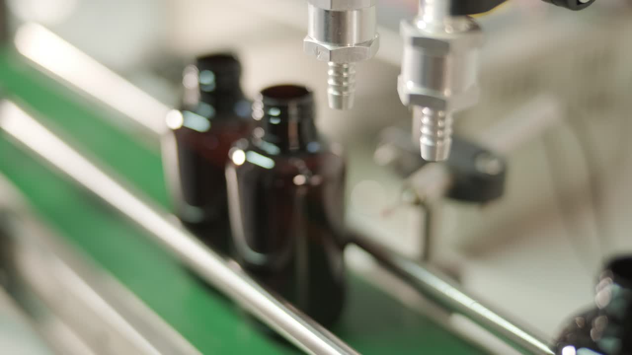 Automated Bottling Production Line
