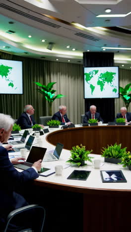 international conference round table meeting