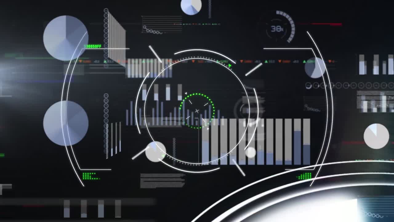 Animation of scan scoping over data processing