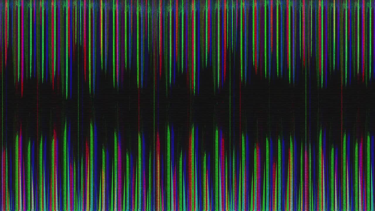 Unique Design Abstract Digital Animation Pixel Noise Glitch Error Video Damage