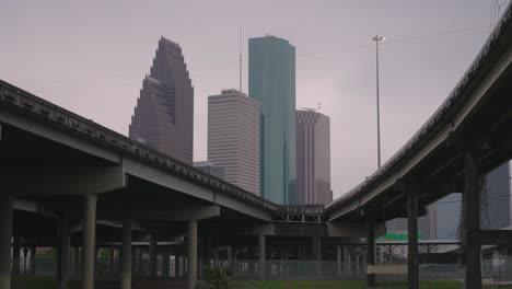 Plano-De-Establecimiento-De-ángulo-Bajo-Del-Centro-De-Houston