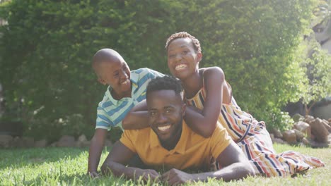 happy family spending time together