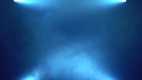 blue smoke background lights floodlights