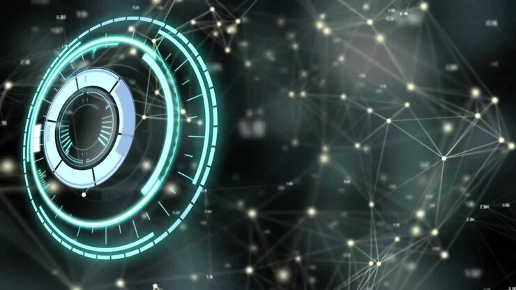Animation of scope scanning and network of connections