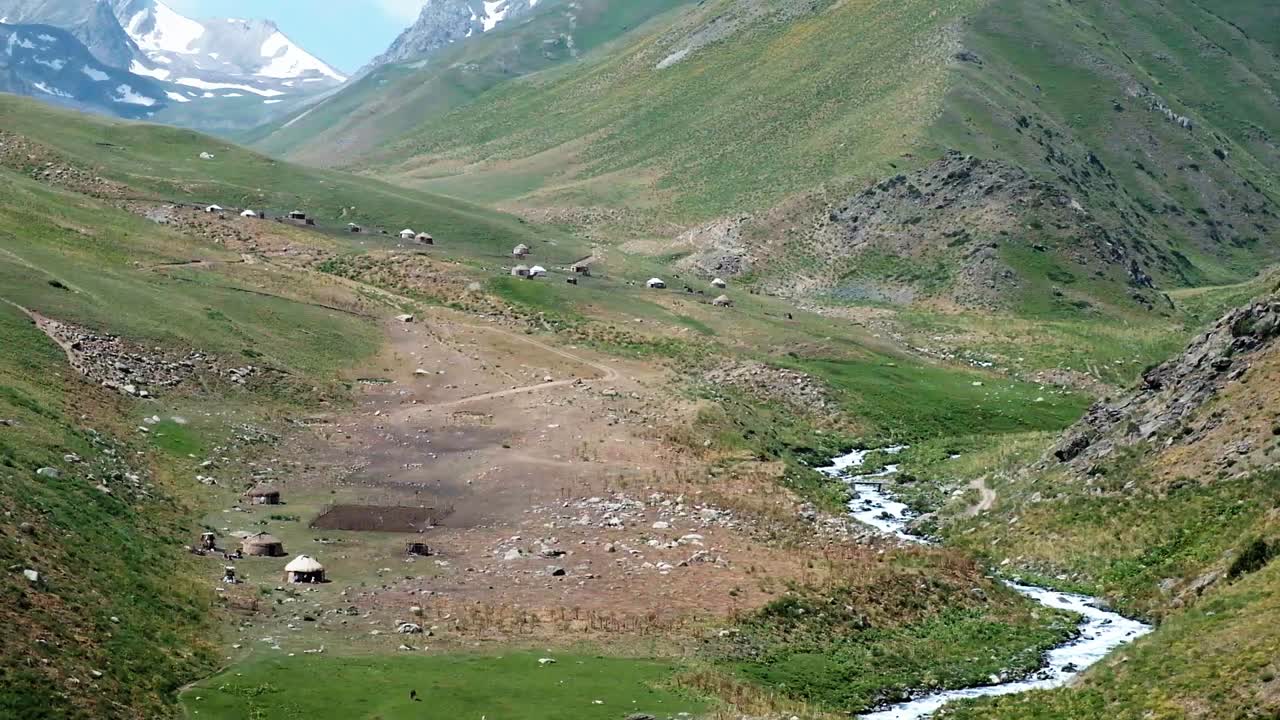 Soggiorno in yurta in Kirghizistan, Asia Centrale