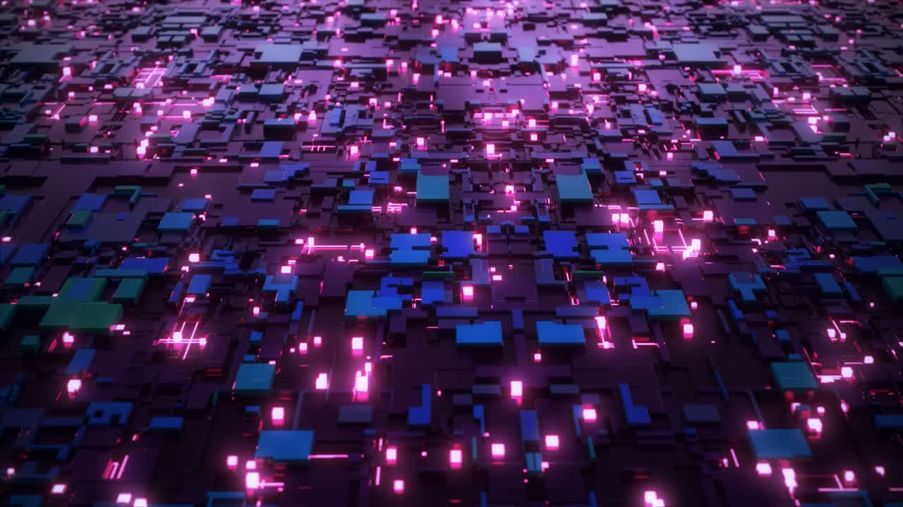 Quantum computing concept.