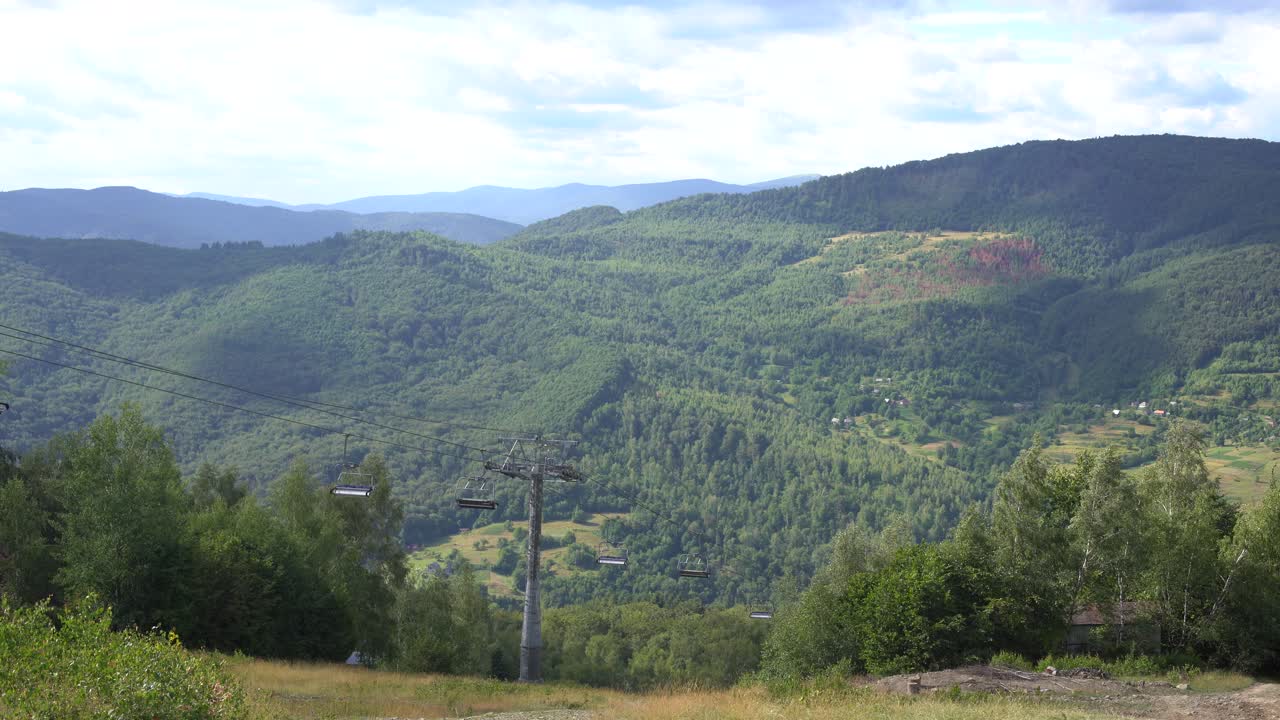 여름  ⁇ 은 날에 산 케이블웨이