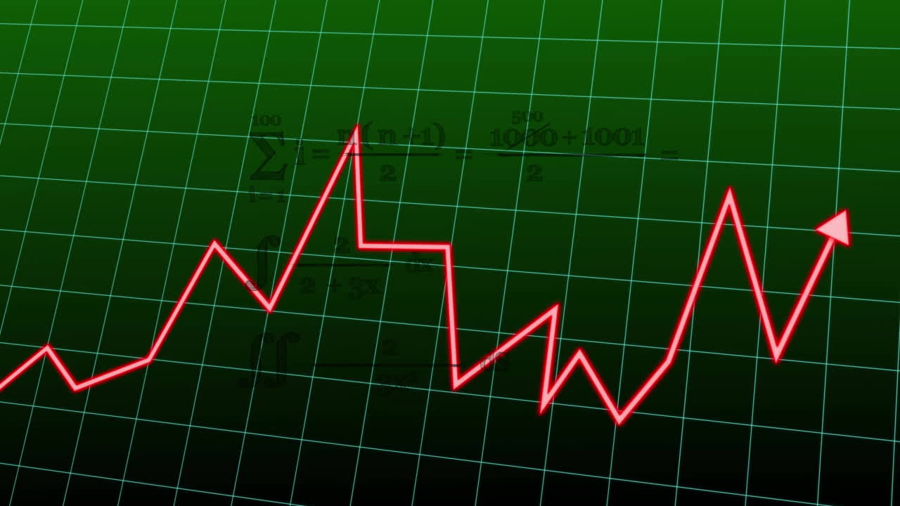 Animation of data processing and diagrams over squares