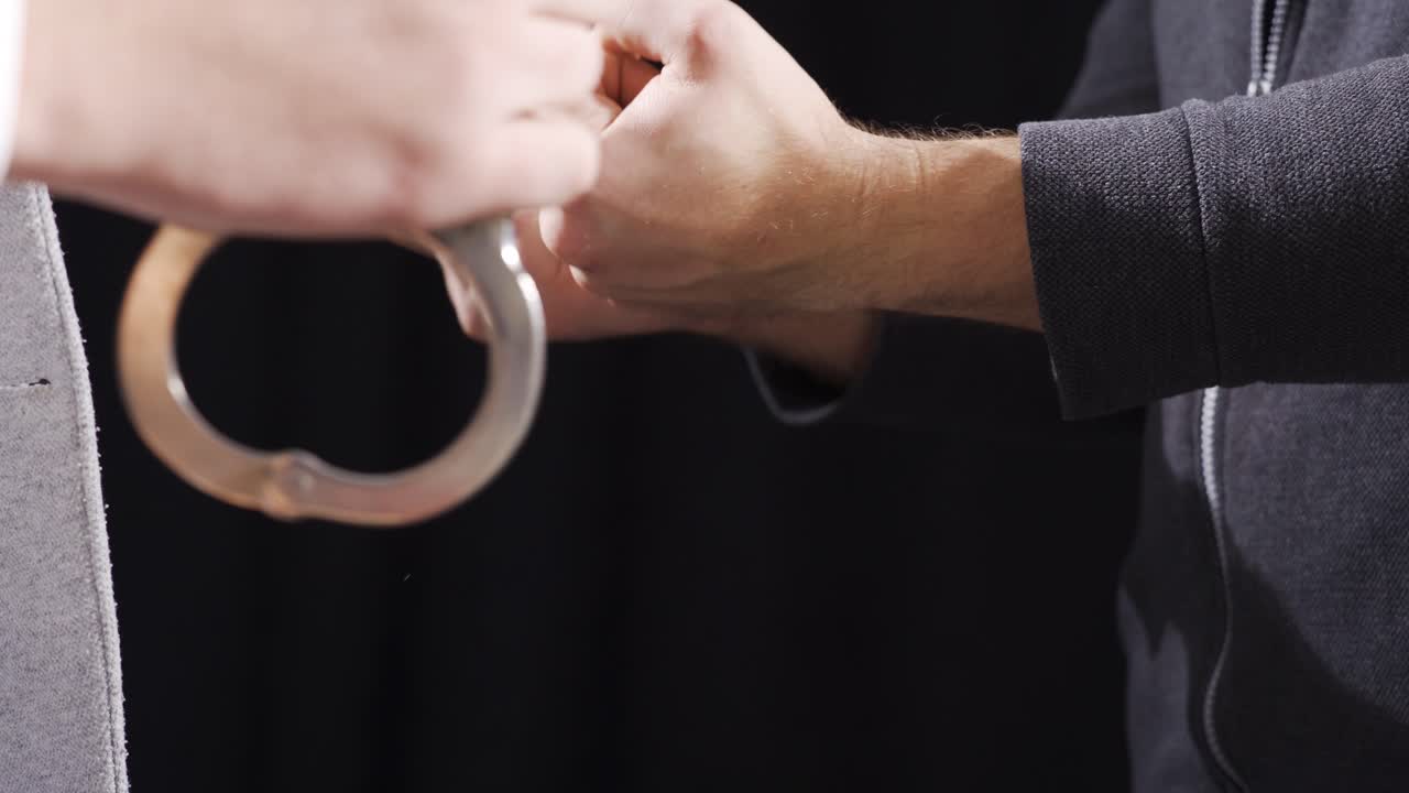 자유로워지기 위해, 수갑을 벗기기 위해