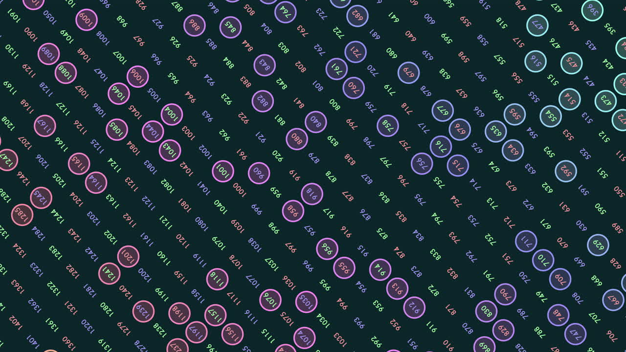 Digital data visualization displaying a comparison of deaths across different categories, each circle's size reflects the corresponding death toll