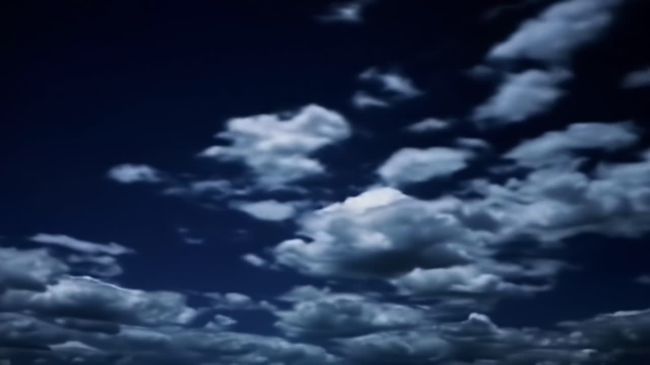 Dark Night Cloudscape