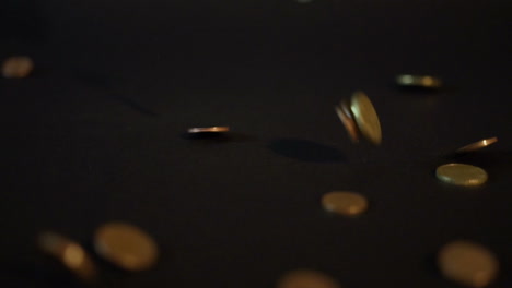 coins falling slow-mo sony a6300 100fps