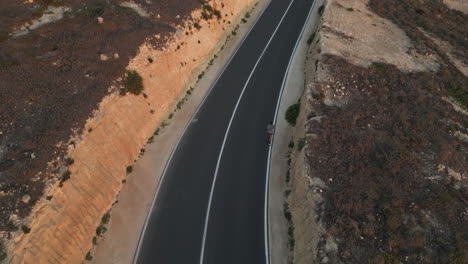 Aerial-Top-View-Of-A-Man-Running,-jogging-man