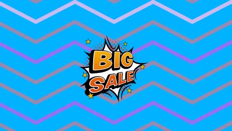 Animation-of-big-sale-text-on-blue-background