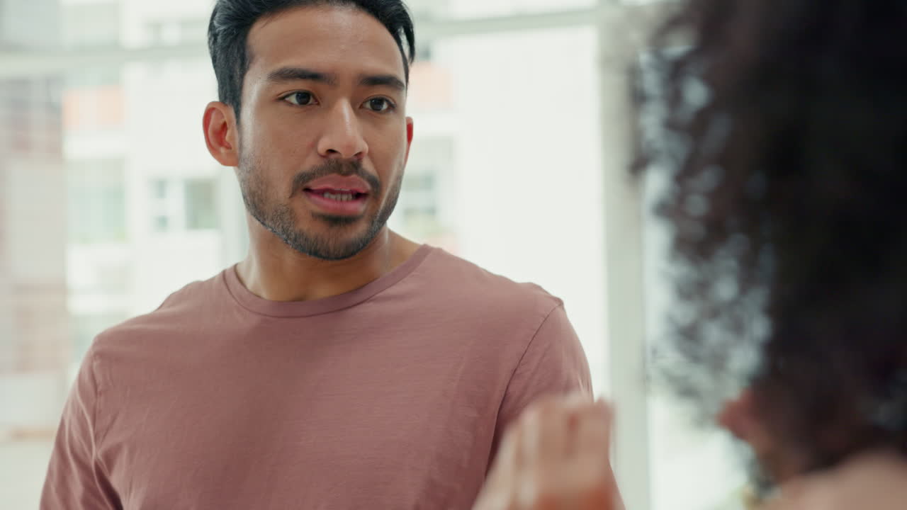 이혼, 싸움, 분노 한 부부 는 결혼 생활 에서 논쟁 한다