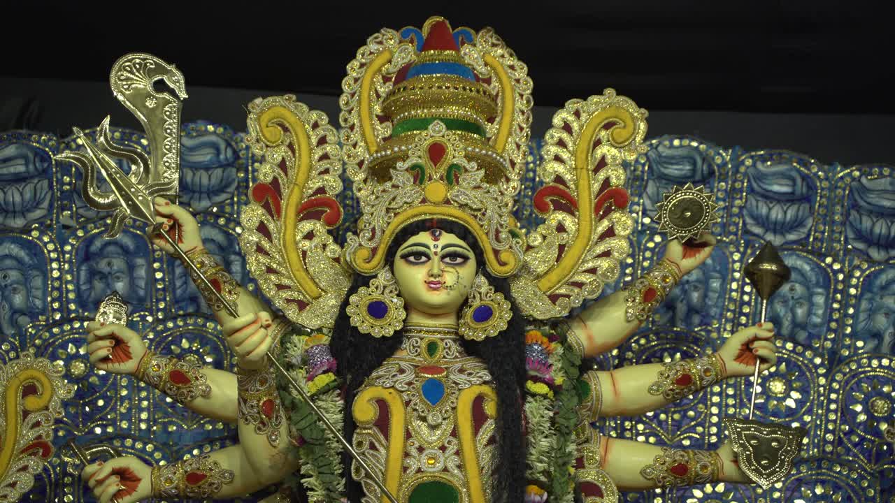 durga puja es el festival más grande de la india y bengala occidental