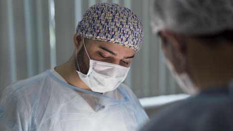 surgeons in operating room