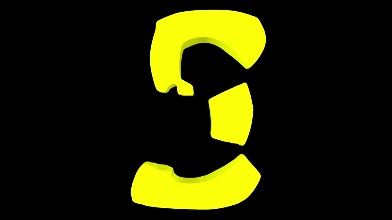 Transformation of the "2" digit into the "5" digit and reverse