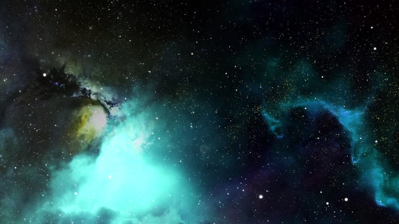 el cosmos colorido con polvo estelar y la vía láctea, ultra hd