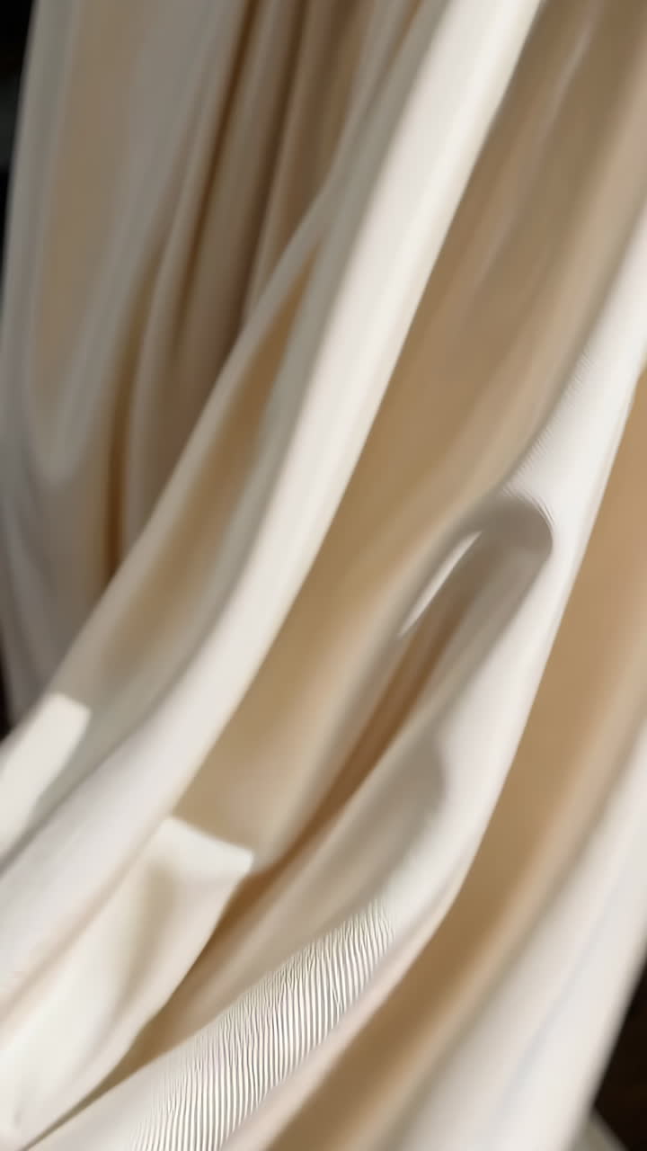 Cream Colored Fabric Texture