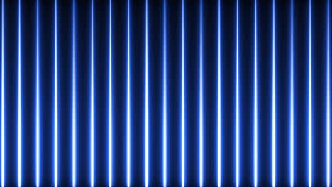 animation of glowing neon blue lines moving on seamless loop on black background