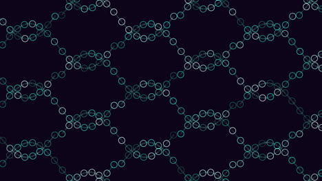 Neon-futuristic-rings-and-waves-pattern-on-dark-space