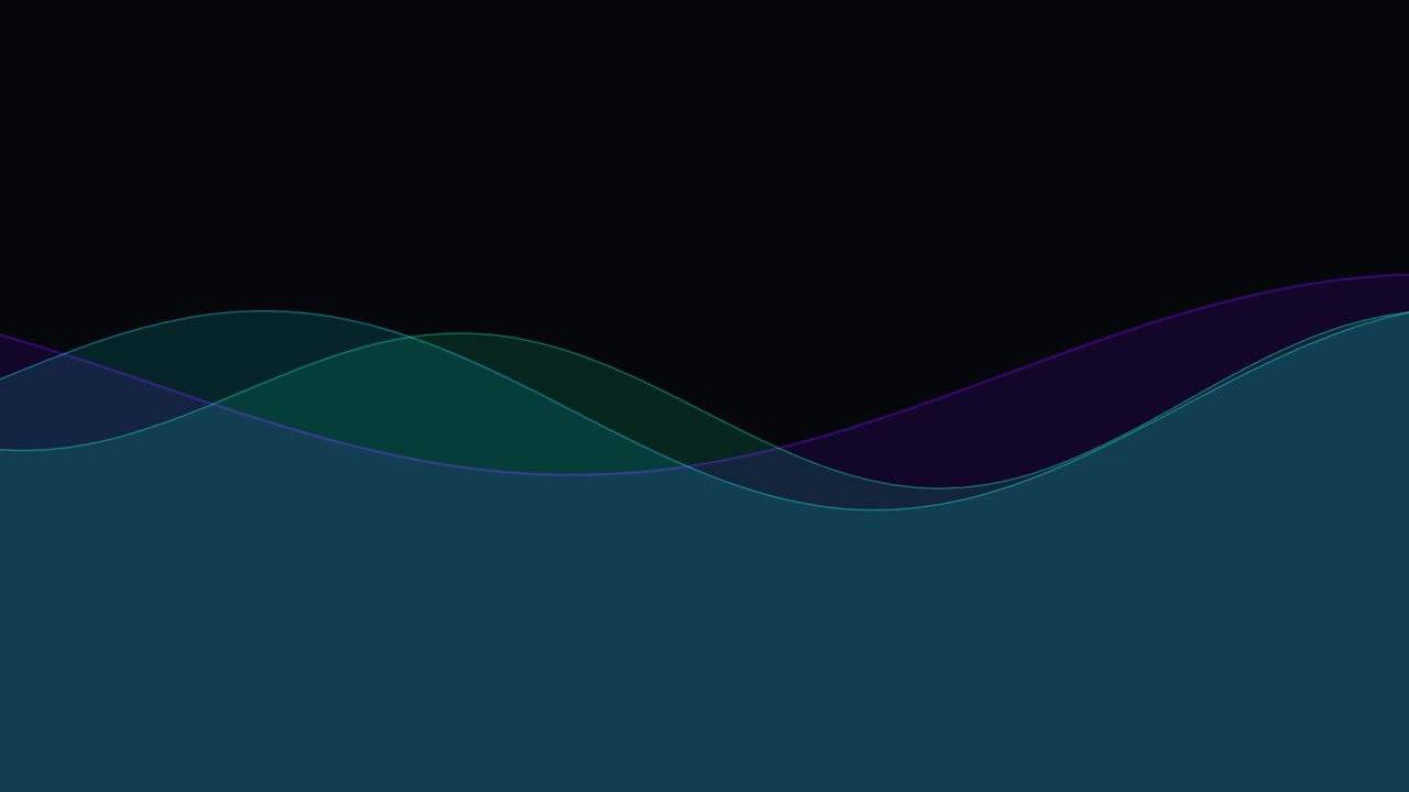 Fondo de movimiento abstracto con ondas suaves y fluidas.