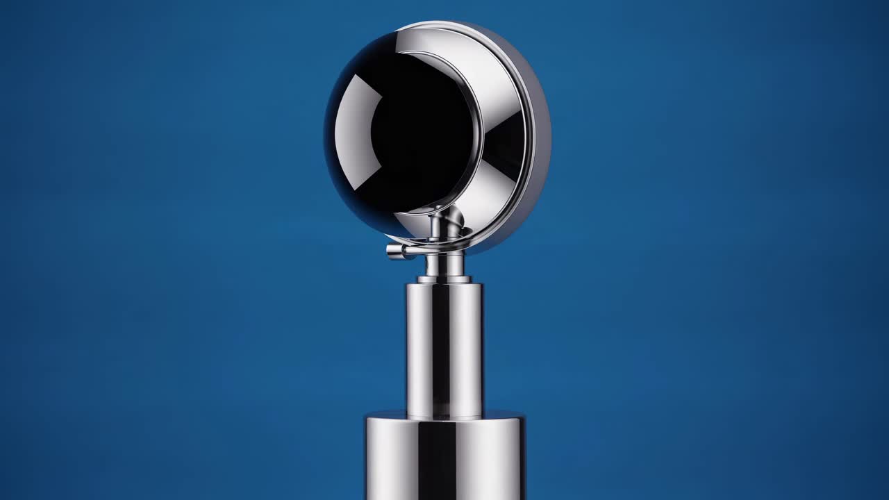 Stylish Chrome Vanity Mirror