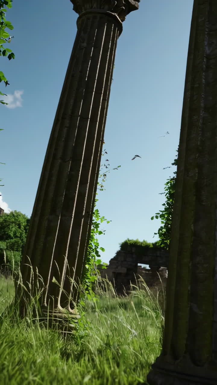 자연으로 뒤인 고대 유적