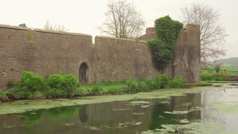 castle with a moat