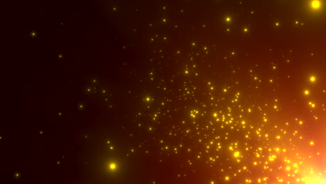 Motion-gold-particles-and-stars-in-galaxy-2