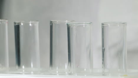 technician drop blood in test tube 2
