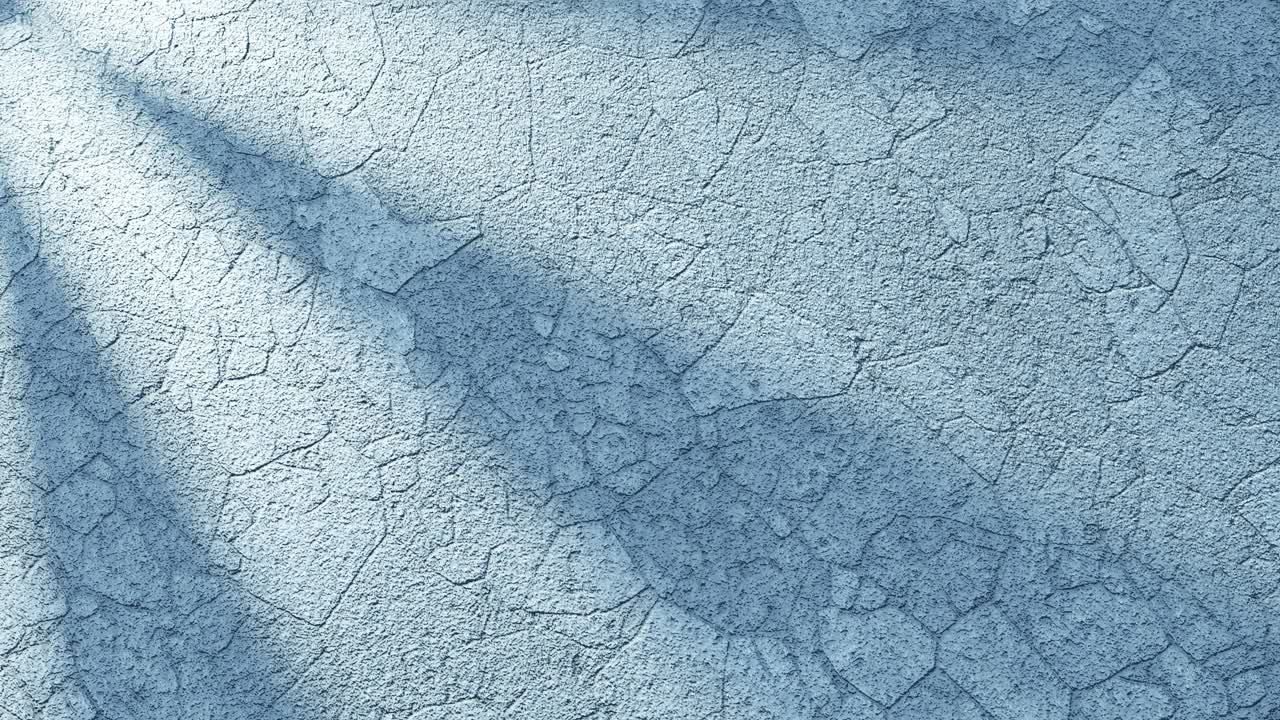 균열된 지구 파란색의 근접한 시각