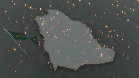 el fondo de arabia saudí 4k