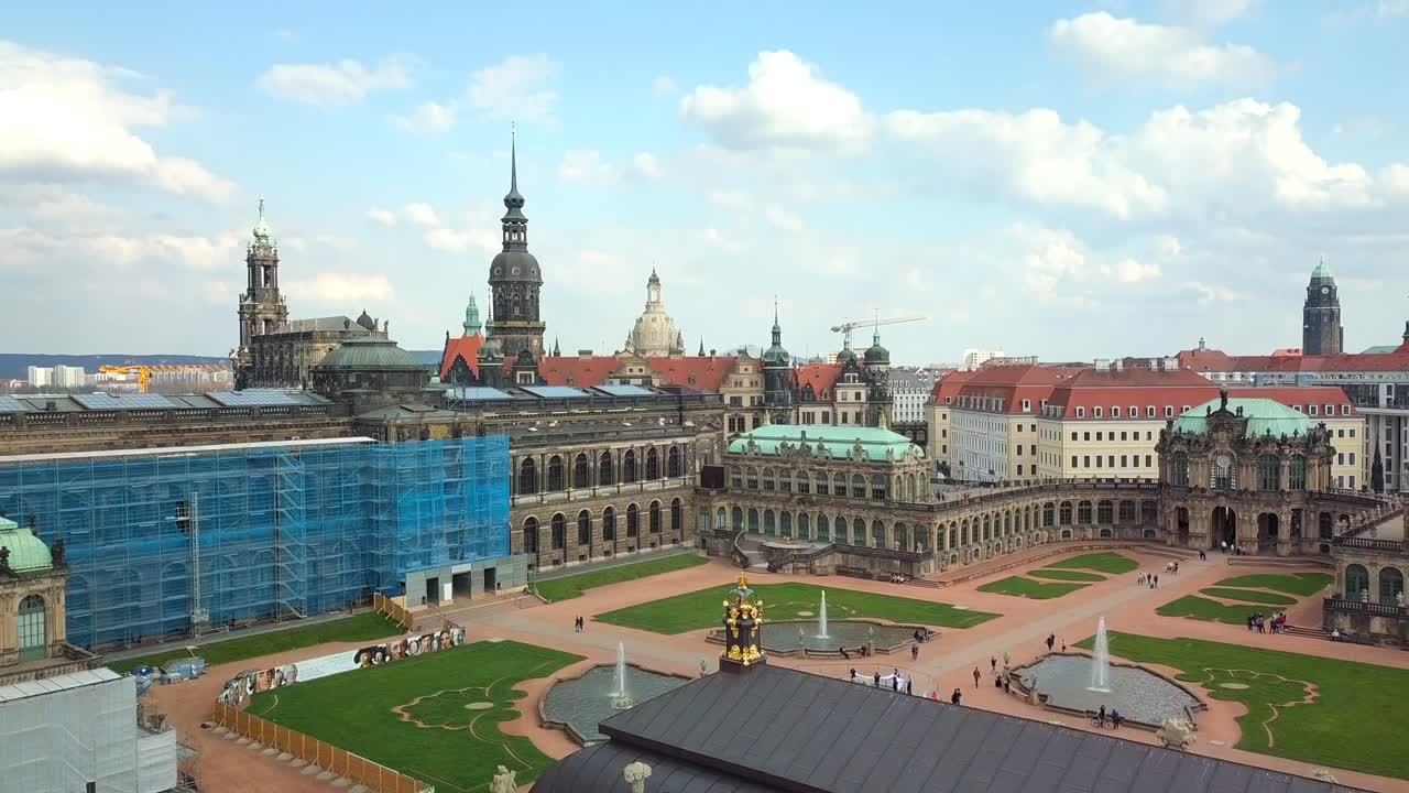 독일 의 드레스덴 의 공중 사진