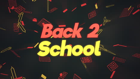 Back-2-School-Con-Elementos-Y-Formas-Escolares