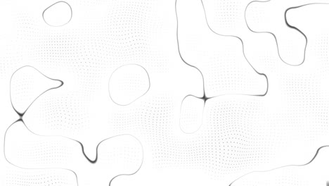 vj 4k looping background of scifi abstract grid with organic power surges
