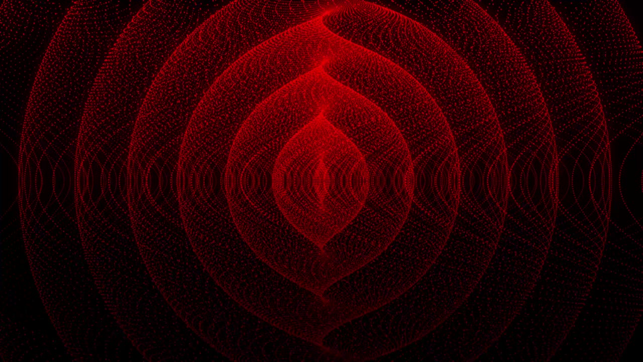 빨간 점 모양 패턴 애니메이션 모션 그래픽