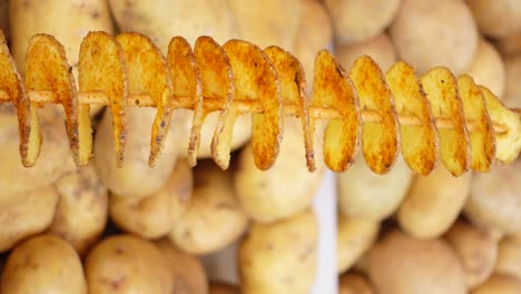 knusprige spiralkartoffeln